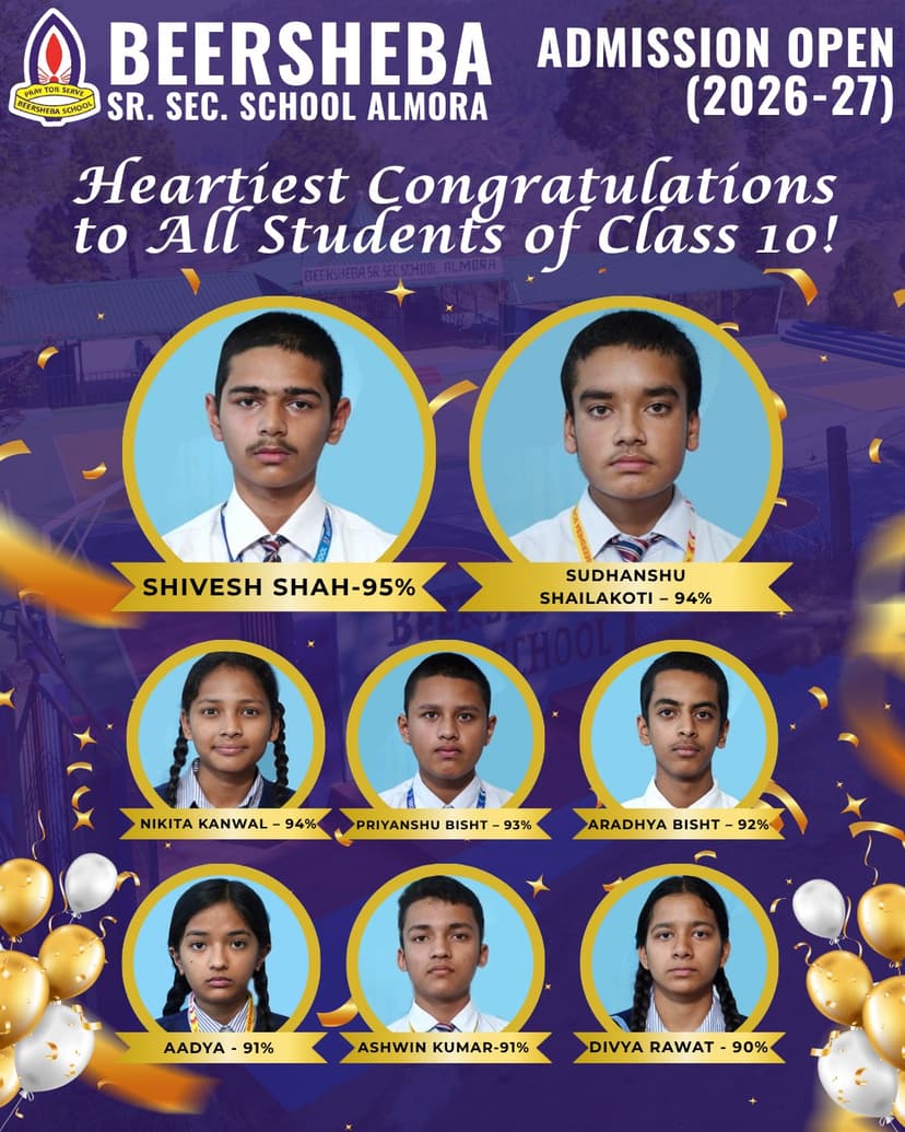 Featured news: Congratulations to our super stars of Class 10th!